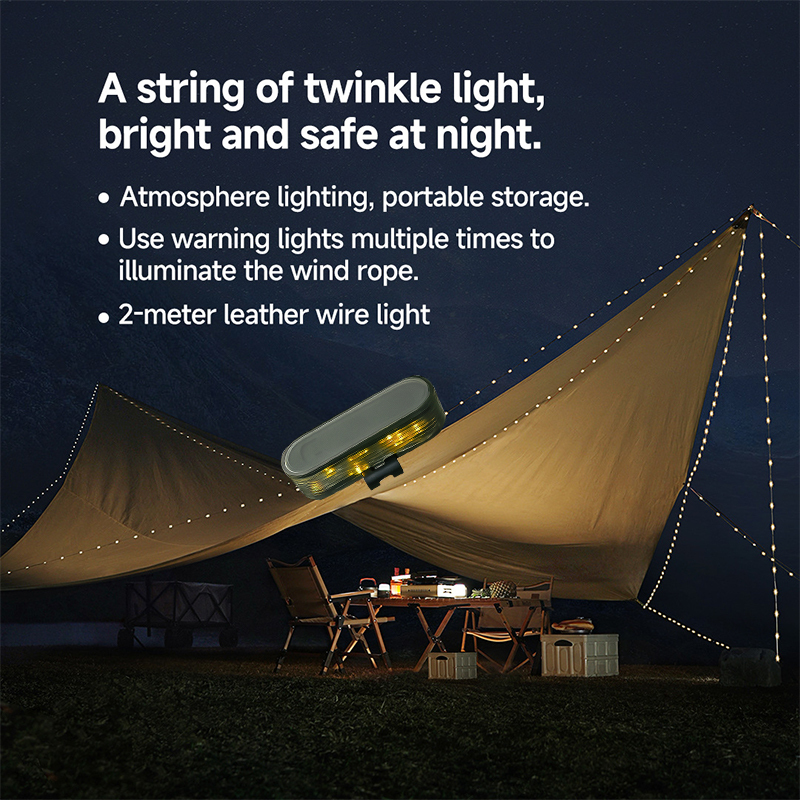 Stowable Portable Twinkle Lamp