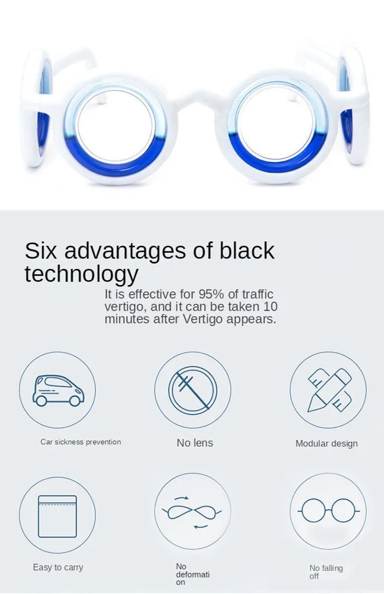 Anti-Motion Sickness Smart Glasses