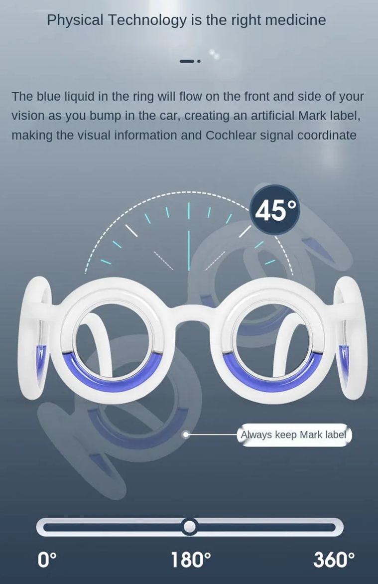 Anti-Motion Sickness Smart Glasses