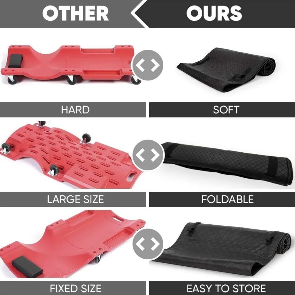 Household Car Creeper Rolling Pad