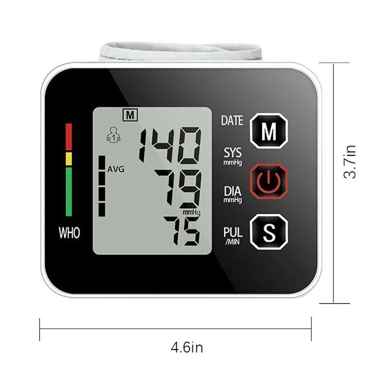 wrist blood pressure monitor