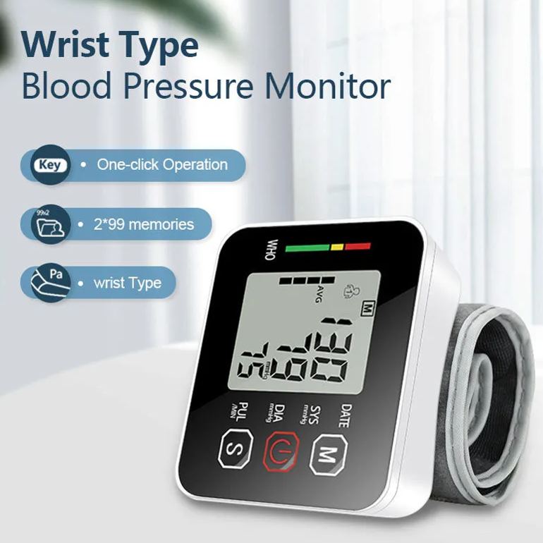wrist blood pressure monitor