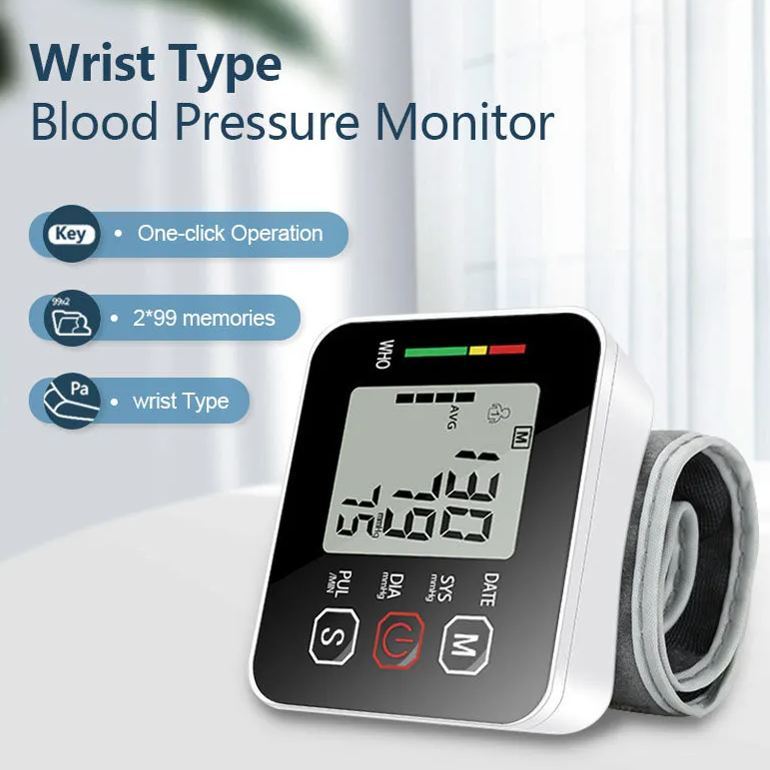 wrist blood pressure monitor