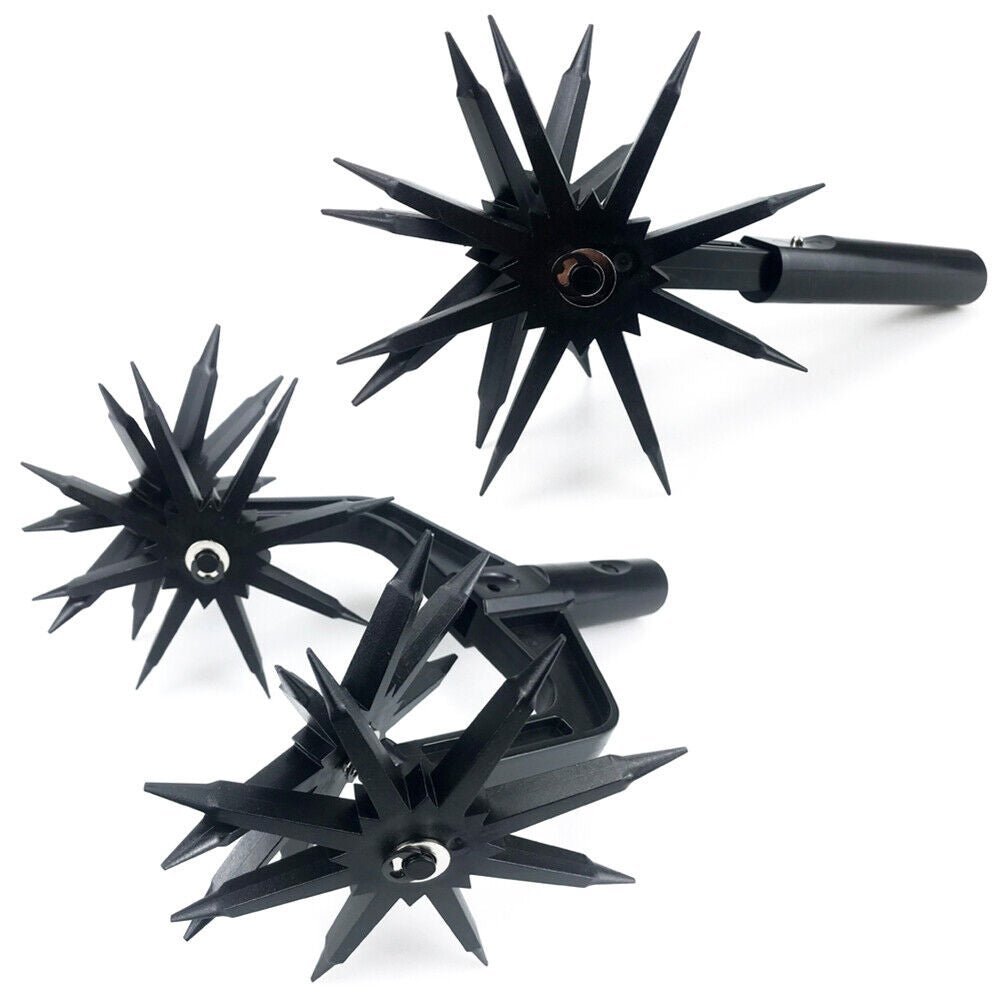 Premium Rotary Hand Cultivator Tool Manual Lawn Scarifier For Garden - Avionnti