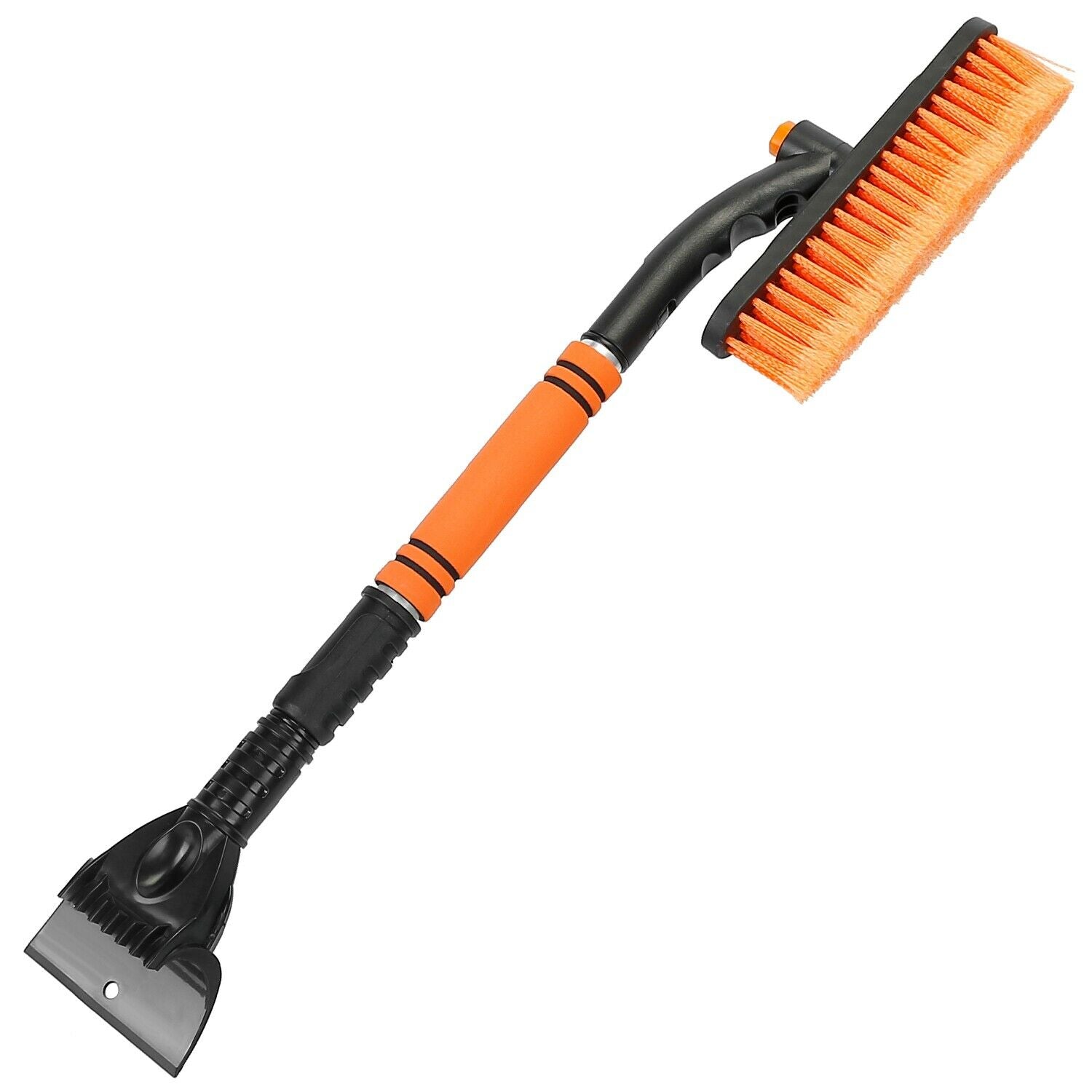 Extendable Ice Scraper and Snow Brush for Car Windshield