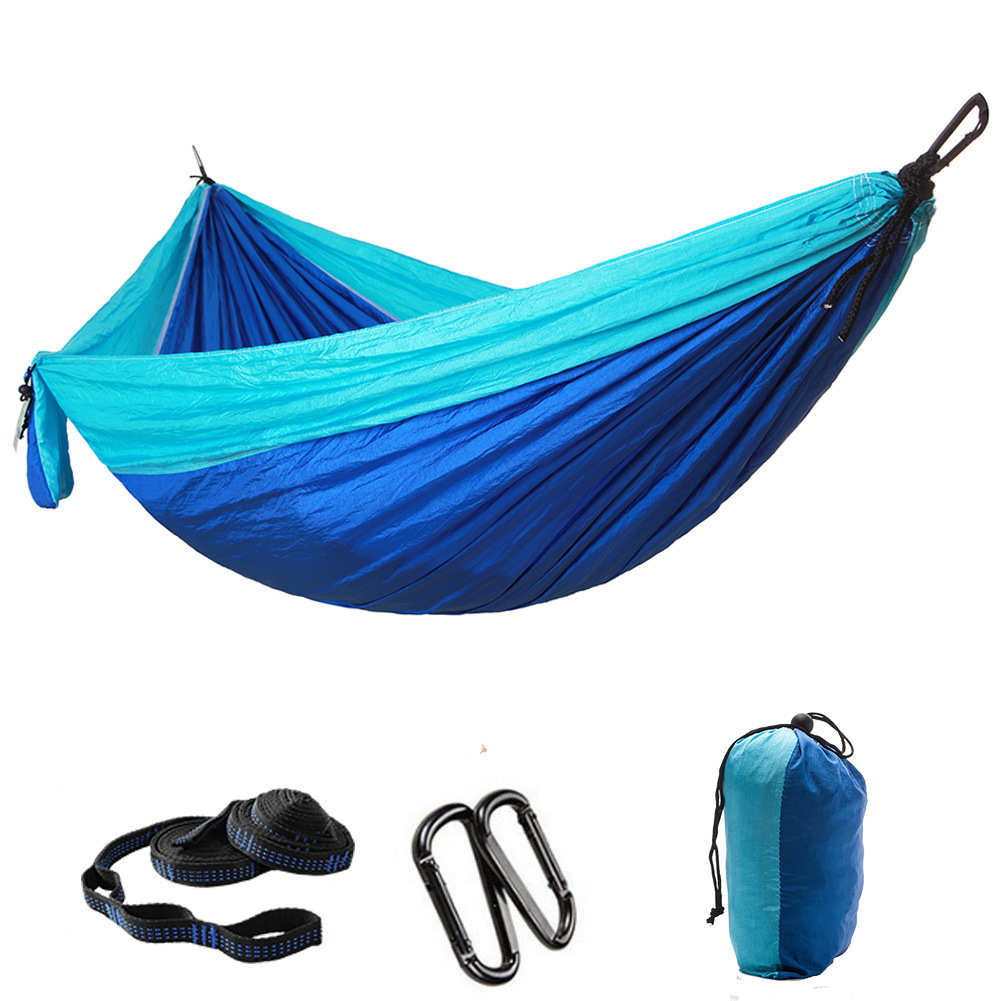 Backpacking Hammock - Portable Nylon Parachute Outdoor Double Hammock
