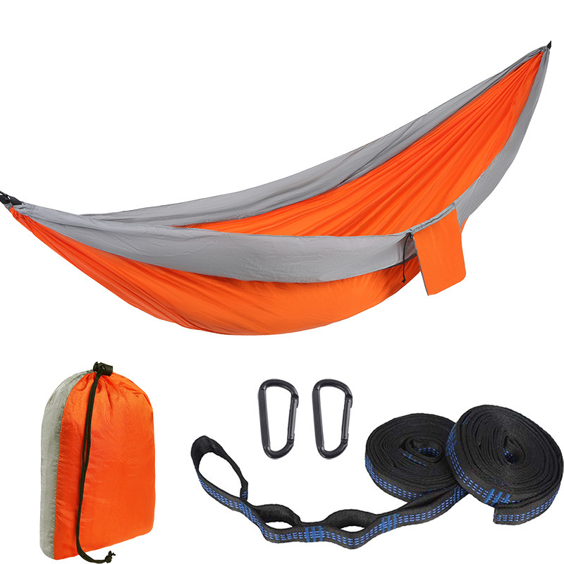 Backpacking Hammock - Portable Nylon Parachute Outdoor Double Hammock