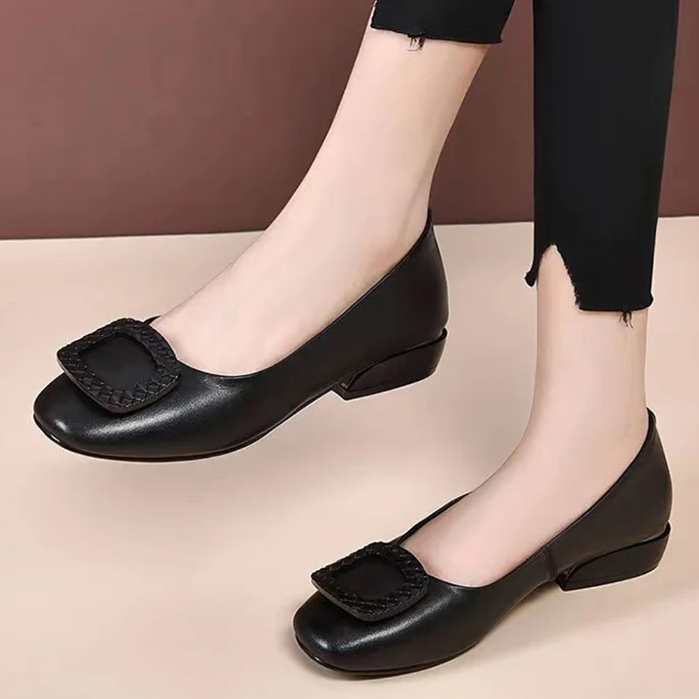 Women's Comfortable Soft Leather Slip-On Loafers