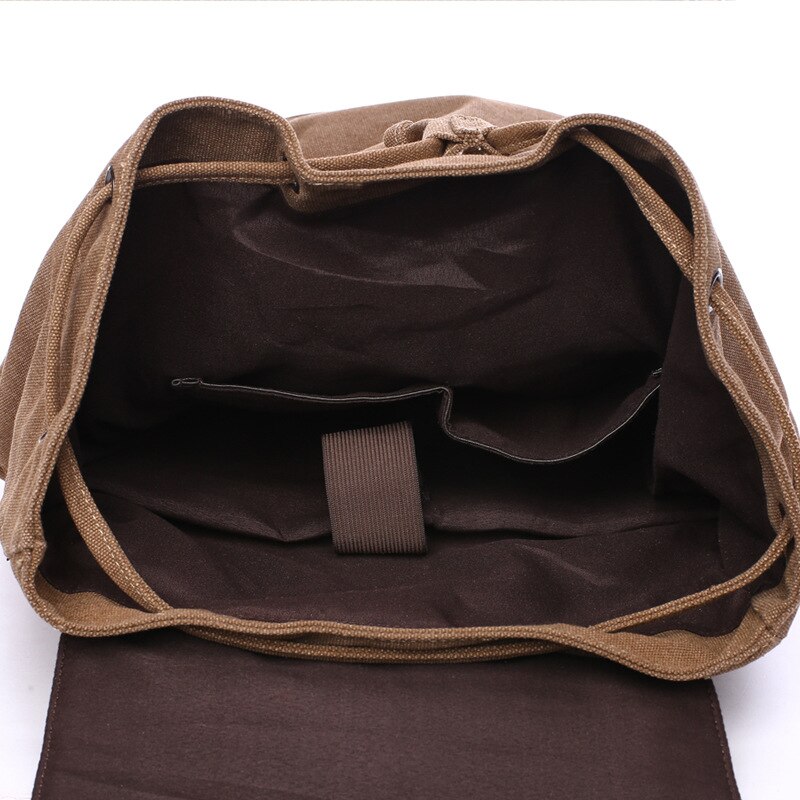 Vintage Canvas Backpacks Men New Travel Hiking Camping Backpack Large Capacity Retro Women School Laptop Bag Waterproof Daypack