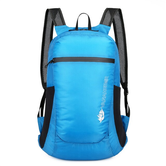 Light weight Backpack Folding Waterproof Women Outdoor Sports Backpack Unisex Hiking Fitness Camping Climbing Leisure Travel Bag