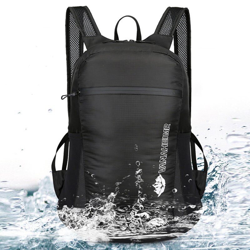 Light weight Backpack Folding Waterproof Women Outdoor Sports Backpack Unisex Hiking Fitness Camping Climbing Leisure Travel Bag