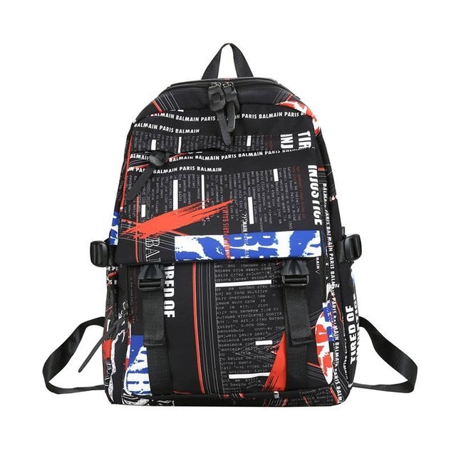 School Backpacks for Teenage Boys Anti Theft Rucksack Casual Nylon Backpack Girl Travel Laptop Backpacks Korean BackPack Mochila