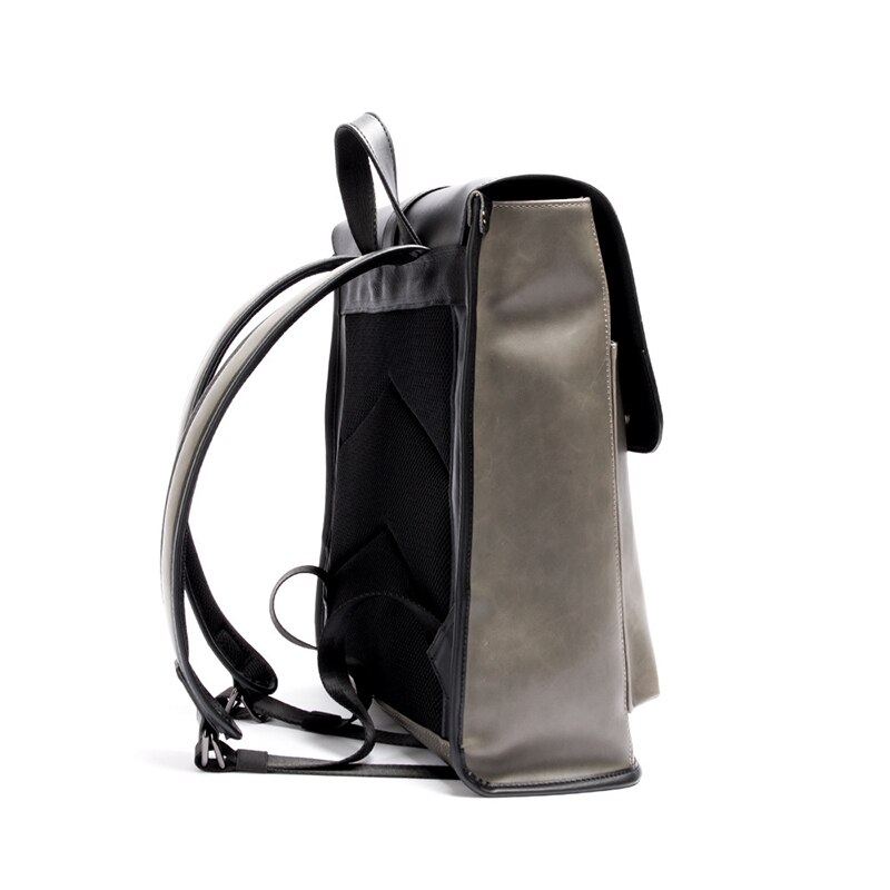 Men's Leather Backpack Business Officel Backpack Men Student Schoolbag Large-capacity Fashion Travel Computer Laptop Backpacks