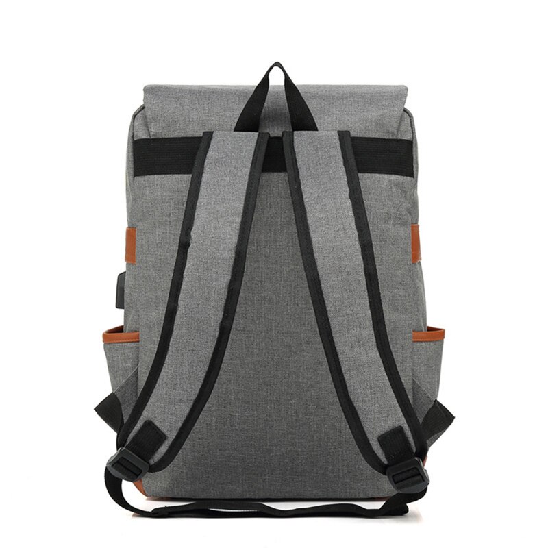 Vintage Unisex Laptop Backpack Oxford Waterproof Large Capacity MenCanvas Travel Leisure Bag Retro School Books Bag for Teenager
