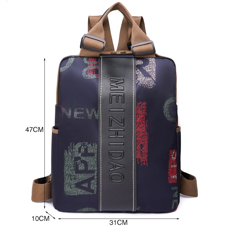 Women Backpack Nylon Ladies Shoulder Backpacks Large Capacity 2023 New Women's Bags Fashion Female Business Laptop Backpack Sac