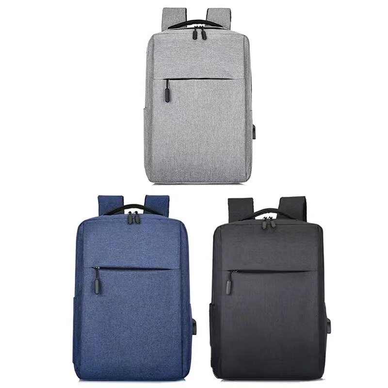 Laptop Backpacks USB Charging Men Business Backpack Women Anti-theft Laptop Computer Bag 15.6 Inch Waterproof Travel Rucksack