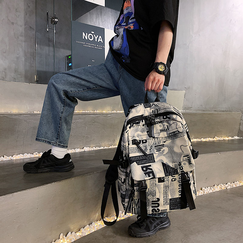 School Backpacks for Teenage Boys Anti Theft Rucksack Casual Nylon Backpack Girl Travel Laptop Backpacks Korean BackPack Mochila