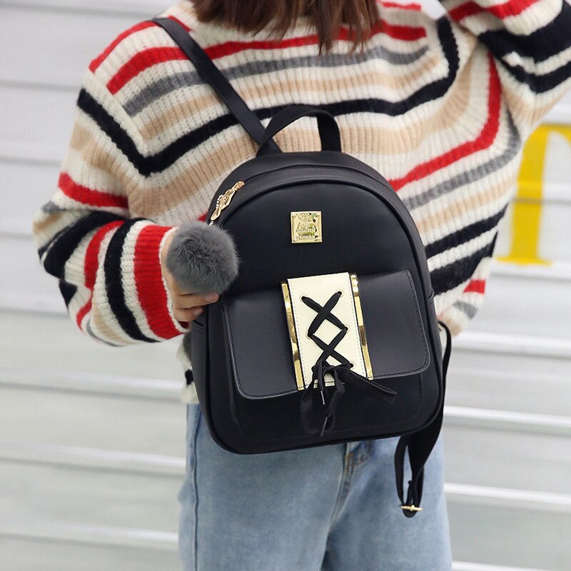 Women Bags 3PCS New Schoolbag Luxury Shoulder Bag Set Waterproof Bagpack Primary Crossbody Bags for Teenage Girls Fashion Bag