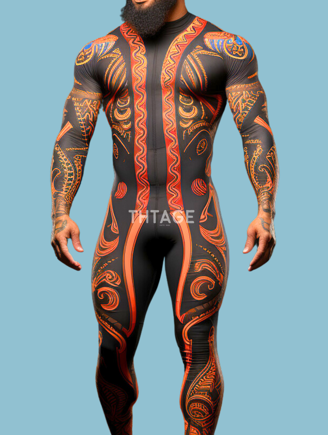 Viper Warrior Male Costume