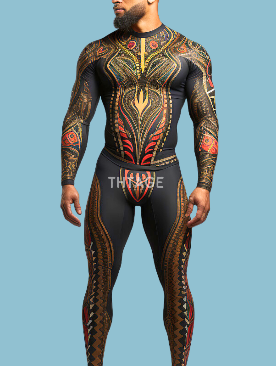 Reaver Warrior Male Costume