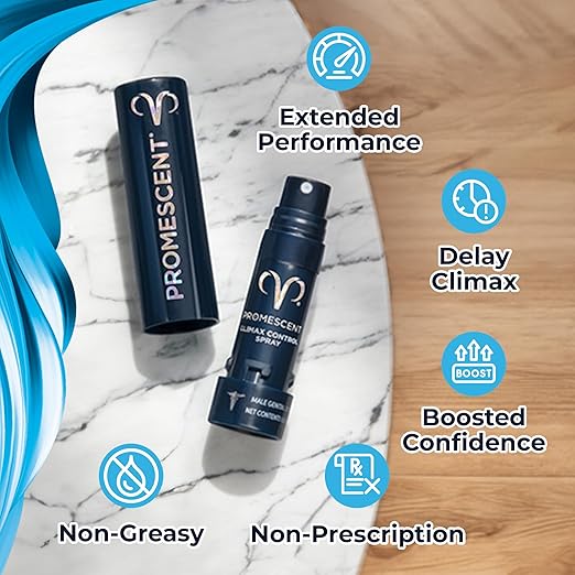 Promescent érzéketlenítő késleltető spray férfiaknak, klinikailag bizonyítottan segít tovább kitartani az ágyban - Jobb, maximális érzés + hosszabb orgazmus férfiaknak