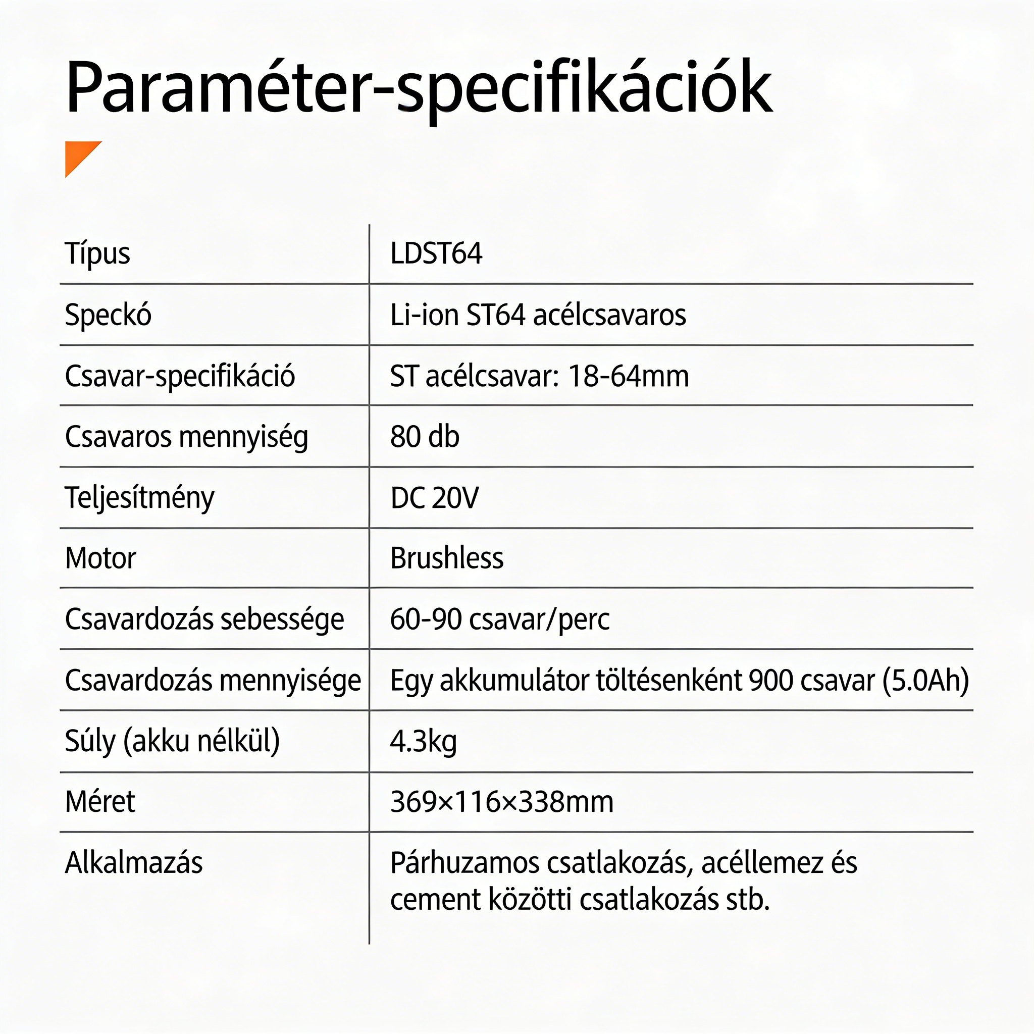 BOSCH 20V Kefe nélküli lítium akkumulátoros ST64 szegező pisztoly — 80J erőteljes áthatolás · Vezeték nélküli, hatékony munka · Professzionális biztonsági meghajtó rendszer