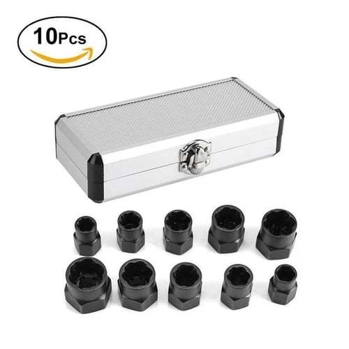 🔥Hot Sale 50% OFF🔥tökéletes szerszámkészlet a lecsupaszított, rozsdásodott és rozsdás csavarok és anyák eltávolításához