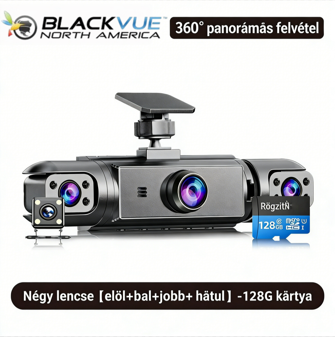 [Copy]BlackVue 4 csatornás 360° panoráma menetrögzítő kamera | Teljes körű védelmet biztosít a vezetéshez és parkoláshoz