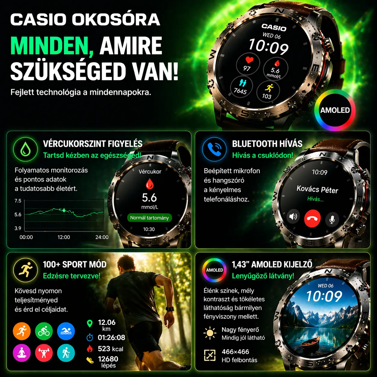 ⌚⌚ [Japánból szállítva] Új generációs okosóra 2026 – fejlett funkciók és átfogó egészségkövetés egyetlen készülékben 🔥🔥
