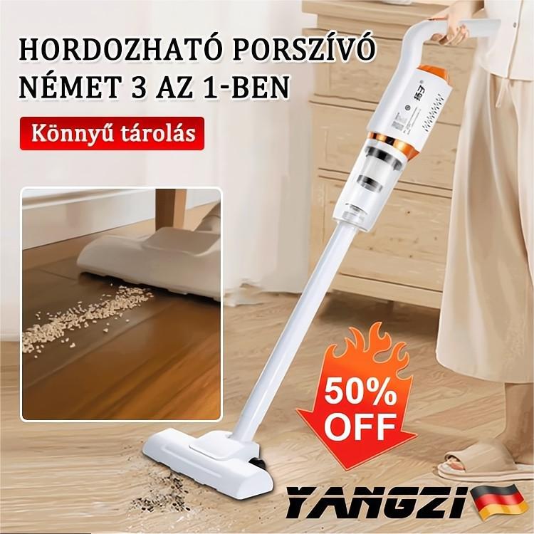 (Szőnyeggel tisztítható) Szuper német 3 az 1-ben kézi porszívó 2 év világméretű garanciával