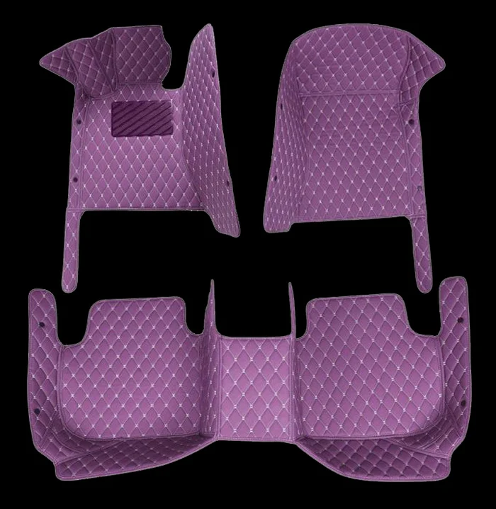 🚗💨Covorașe auto personalizate din piele pentru picioare, zeci de stiluri, acoperire completă, Automotive, lux, 2013 ~ 2019