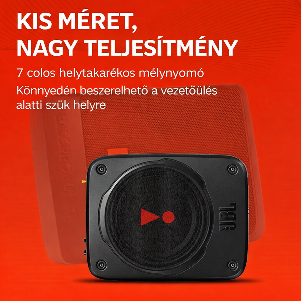 JBL autórádió-bővítőcsomag: 4 ajtós, 6 hangszórós szett, 6,5 hüvelykes univerzális autós hangszórók (zászlóshajó modell)