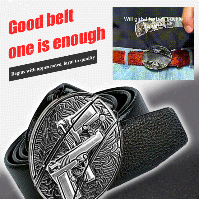 2023-as férfi tiszta marhabőr öv személyre szabott önvédelmi öv