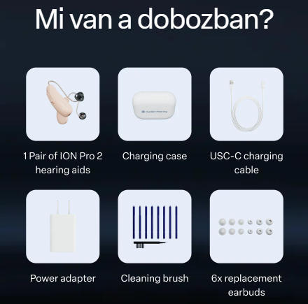 ION Pro 2 hallókészülékek