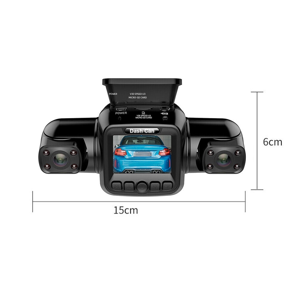 Garmin 4 csatornás autós kamera elöl, balra, jobbra és hátul, elöl és hátul belül, 360°-os panorámafelvétel HD autós kamerákkal, éjjellátóval