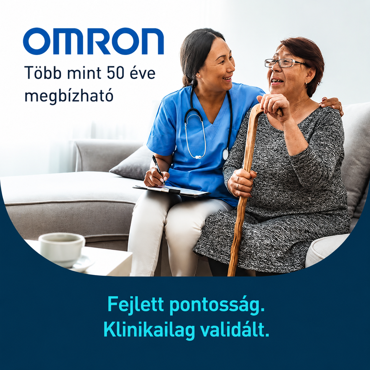 OMRON okos vércukor- és egészségmonitor otthonra: Minden fontos adat kéznél, egyszerű használat és teljes nyugalom a mindennapokban