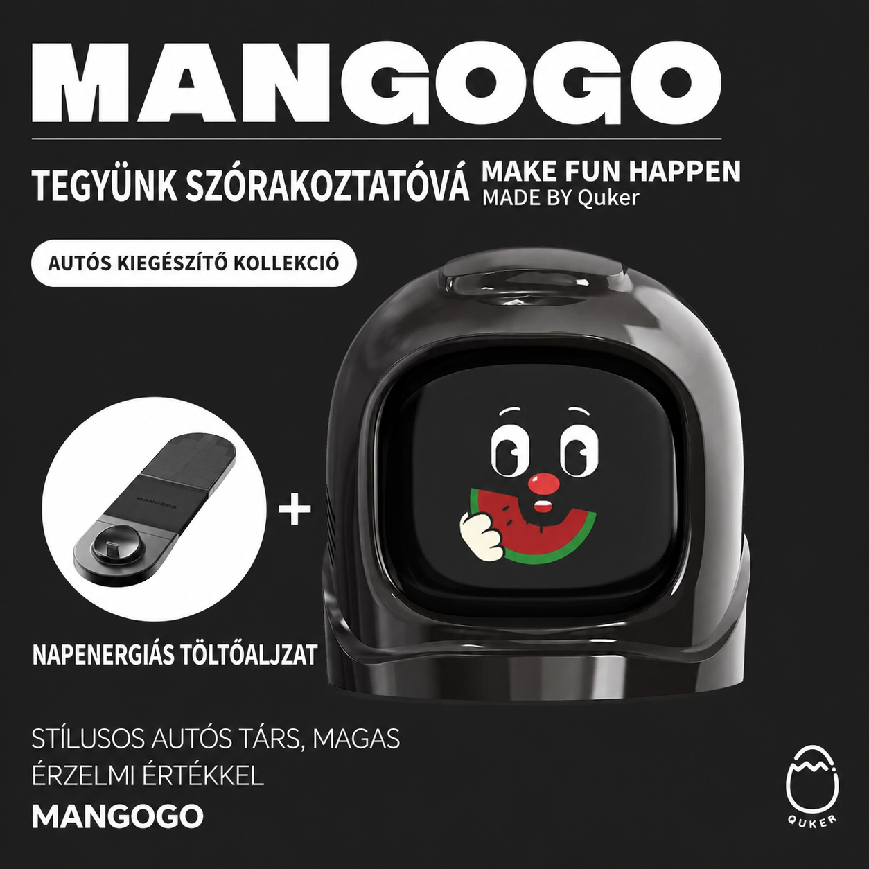 MANGOGO Autó Robot Elektronikus Kisállat Okos Játékautó Dísz Dekoráció - Tökéletes Születésnapi Ajándéknak
