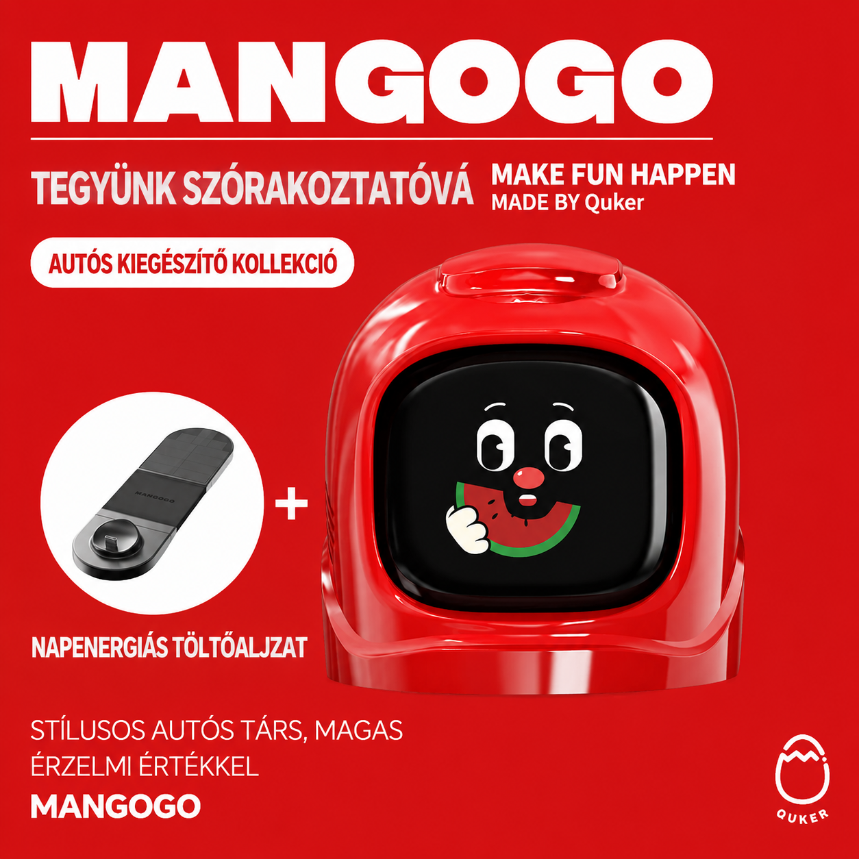 MANGOGO Autó Robot Elektronikus Kisállat Okos Játékautó Dísz Dekoráció - Tökéletes Születésnapi Ajándéknak