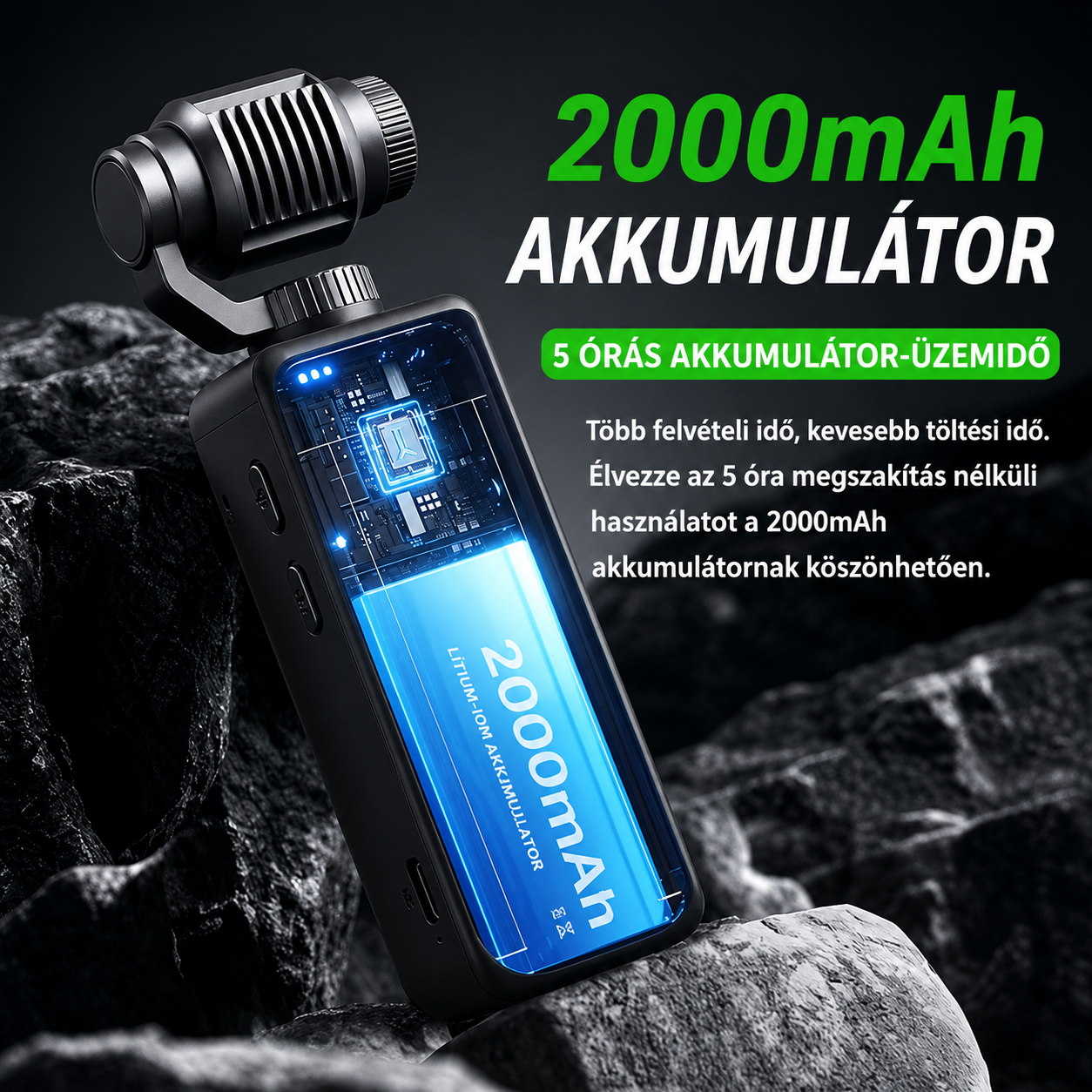 26 Új Ultralight 4 az 1-ben akciókamera | Támogatja az 1080P HD videofelvételt, 360°-ban forgatható objektívet, képstabilizálást, egykattintásos felvételt, hordozható kültéri kamera, alkalmas kerékpározáshoz, vlogoláshoz és drón szintű felvételkészítésh