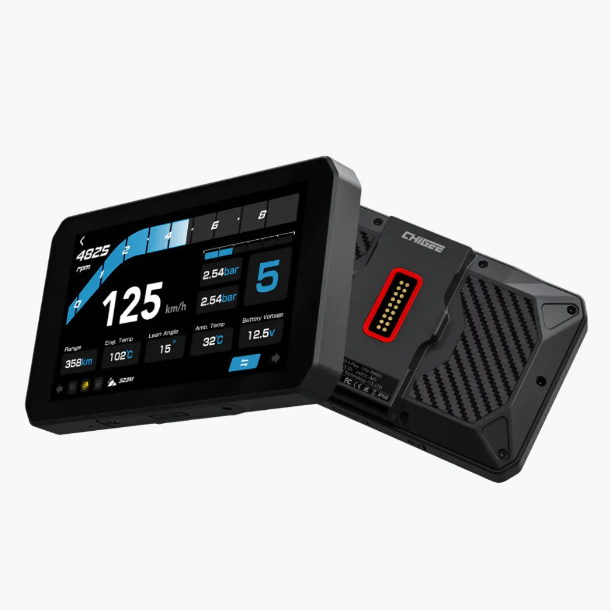 Motorkerékpárokhoz tervezve – Intelligens kijelző és TPMS a biztonságos minden utazáshoz