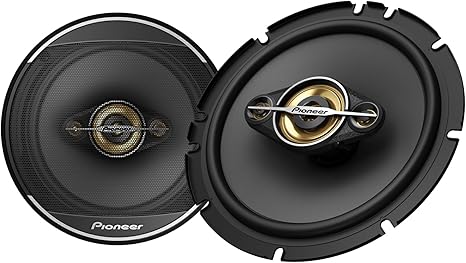PIONEER A-sorozatú 6,5”-os 2-utas hangszórók (párban), kiegyensúlyozott hangzás + sima magas hangok, fokozott basszus, ideális gyári frissítés, mellékelt telepítési adapterek