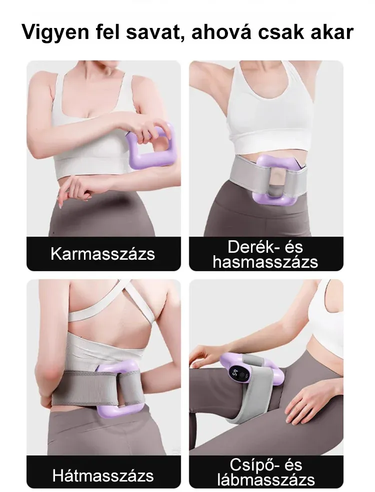 【Nem szükséges edzés Gyors zsírégetés】Rezgő fascia masszázsgyűrű