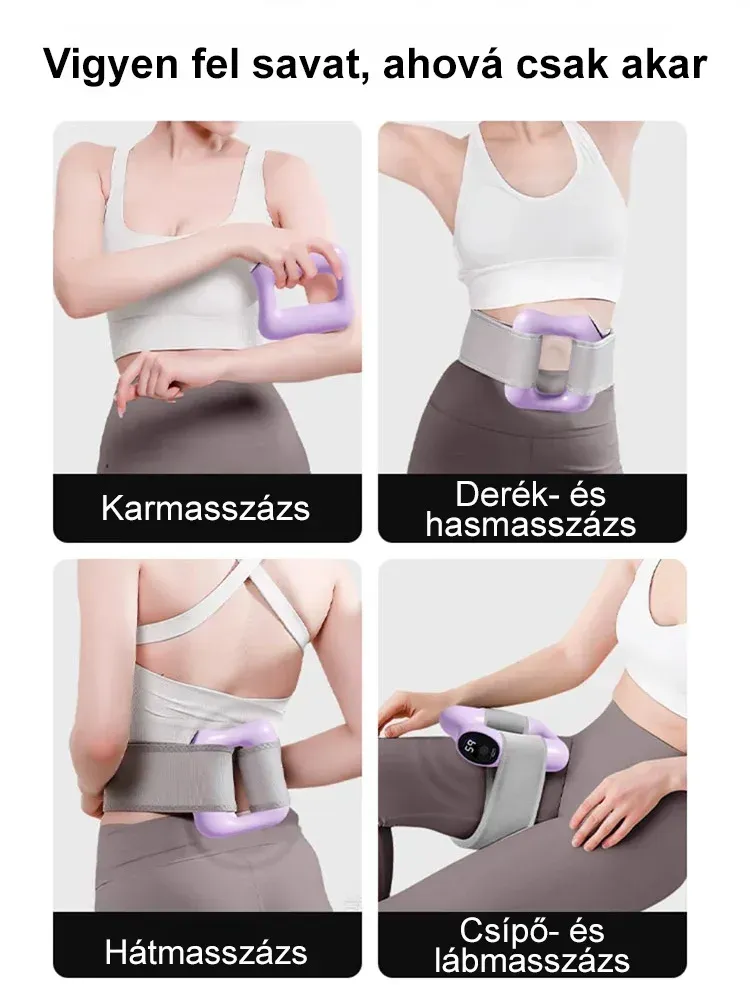 【Nem szükséges edzés Gyors zsírégetés】Rezgő fascia masszázsgyűrű