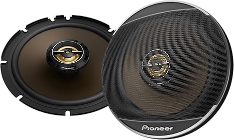 PIONEER A-sorozatú 6,5”-os 2-utas hangszórók (párban), kiegyensúlyozott hangzás + sima magas hangok, fokozott basszus, ideális gyári frissítés, mellékelt telepítési adapterek