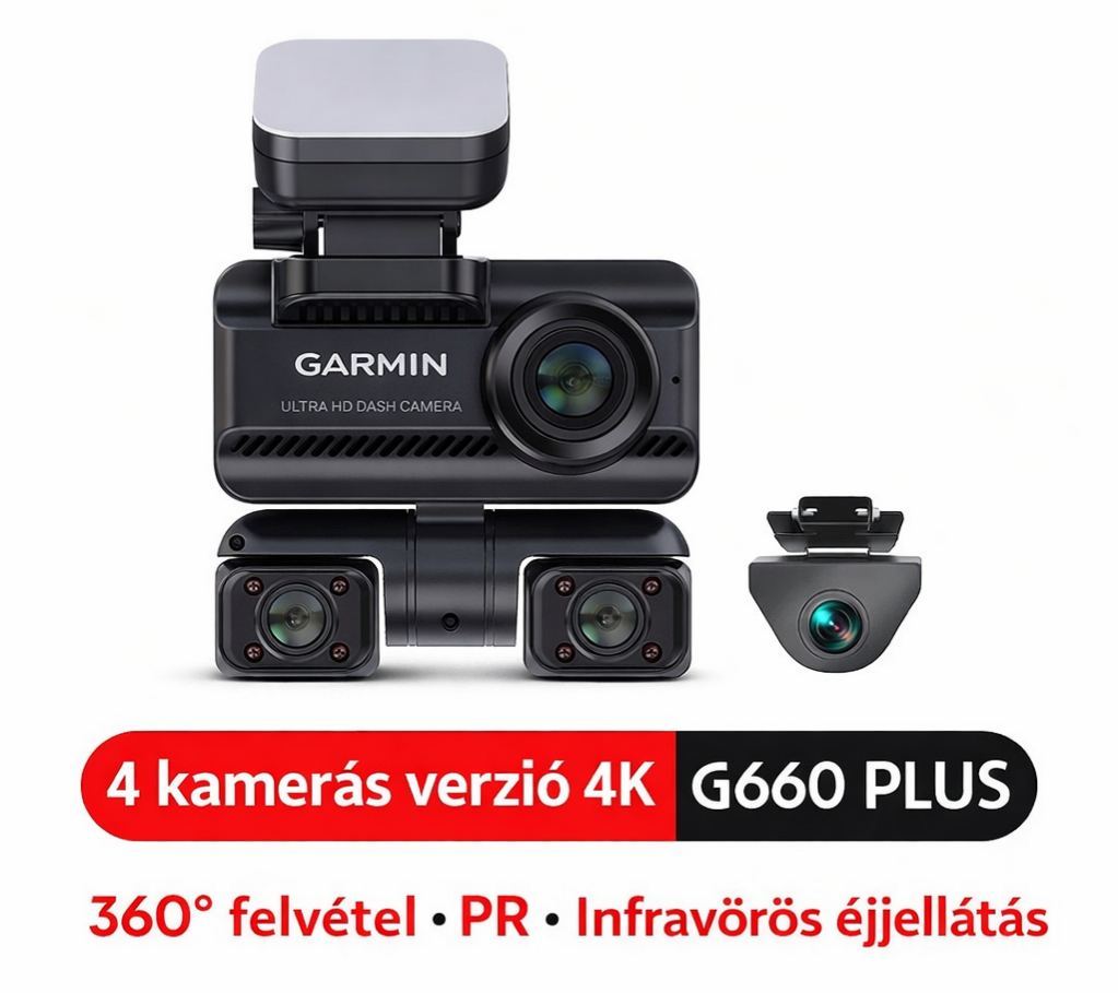 360°-os panoráma autós kamera 4 lencsével, új modell, vezeték nélküli parkolásfigyelés, 24 órás őr üzemmód, nagy felbontású 4K infravörös éjjellátó