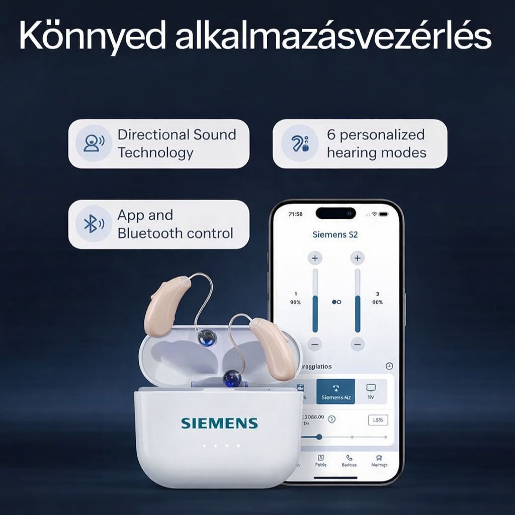 A SIEMENS Audien Hearing ION Pro 2 hallókészülékek