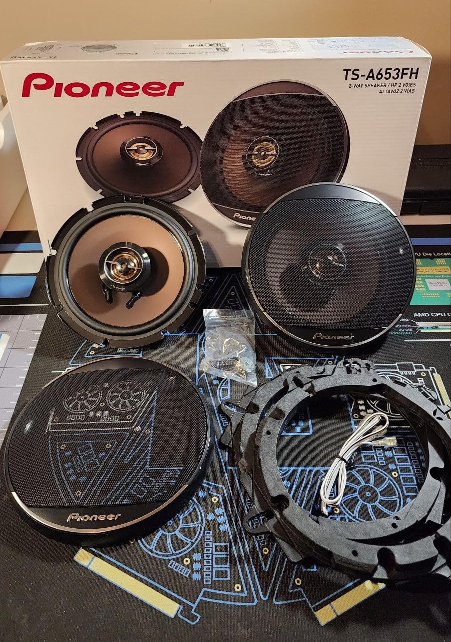 Sound great and come with everything needed to install
