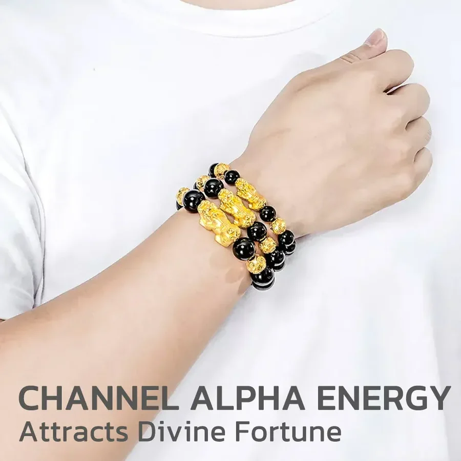 🎁2024 New Year Hot Sale🎁🎊Congratulations on getting 49% OFF - 💰Automatically apply discounts for you - 💸FengShui Pi Xiu Obsidian Bracelet🎁
