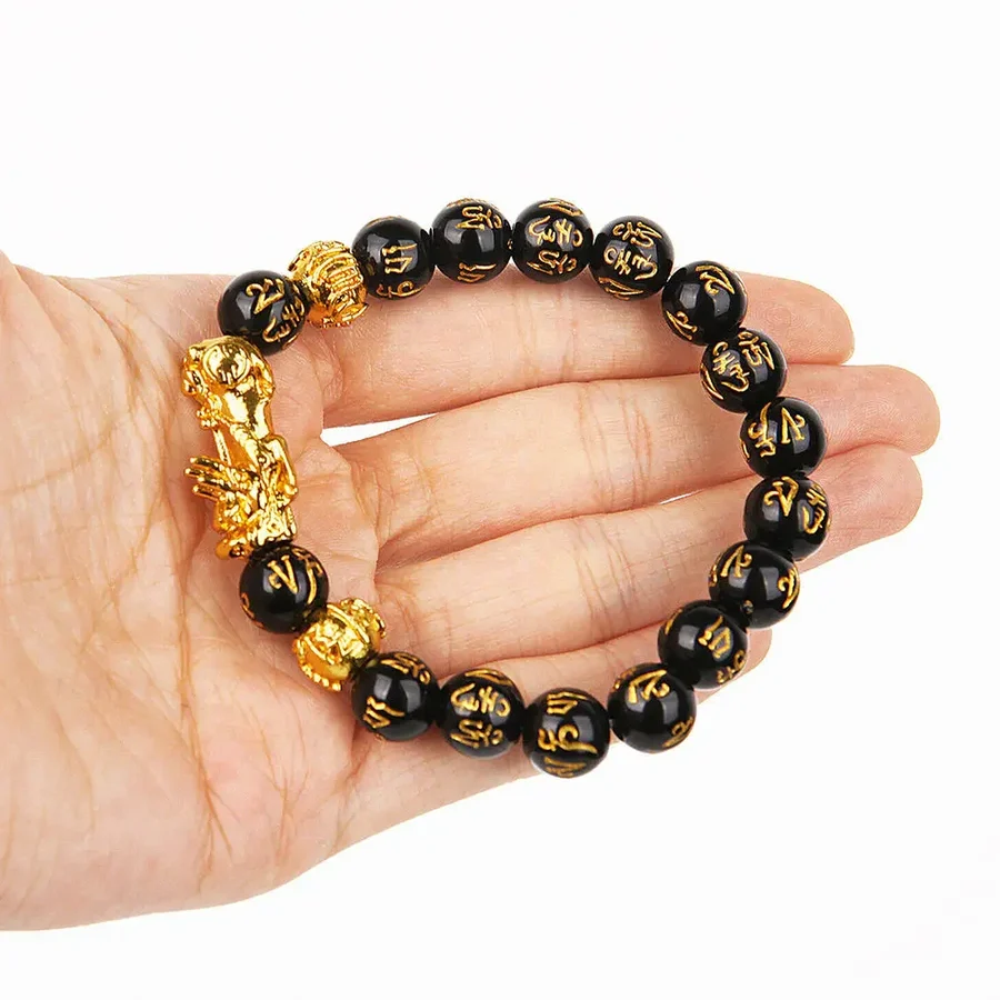 🎁2024 New Year Hot Sale🎁🎊Congratulations on getting 49% OFF - 💰Automatically apply discounts for you - 💸FengShui Pi Xiu Obsidian Bracelet🎁