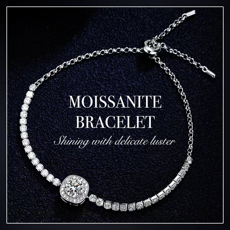 💝Eternal Love Moissanite Bracelet - With premium gift box and GRA certificate. 💝